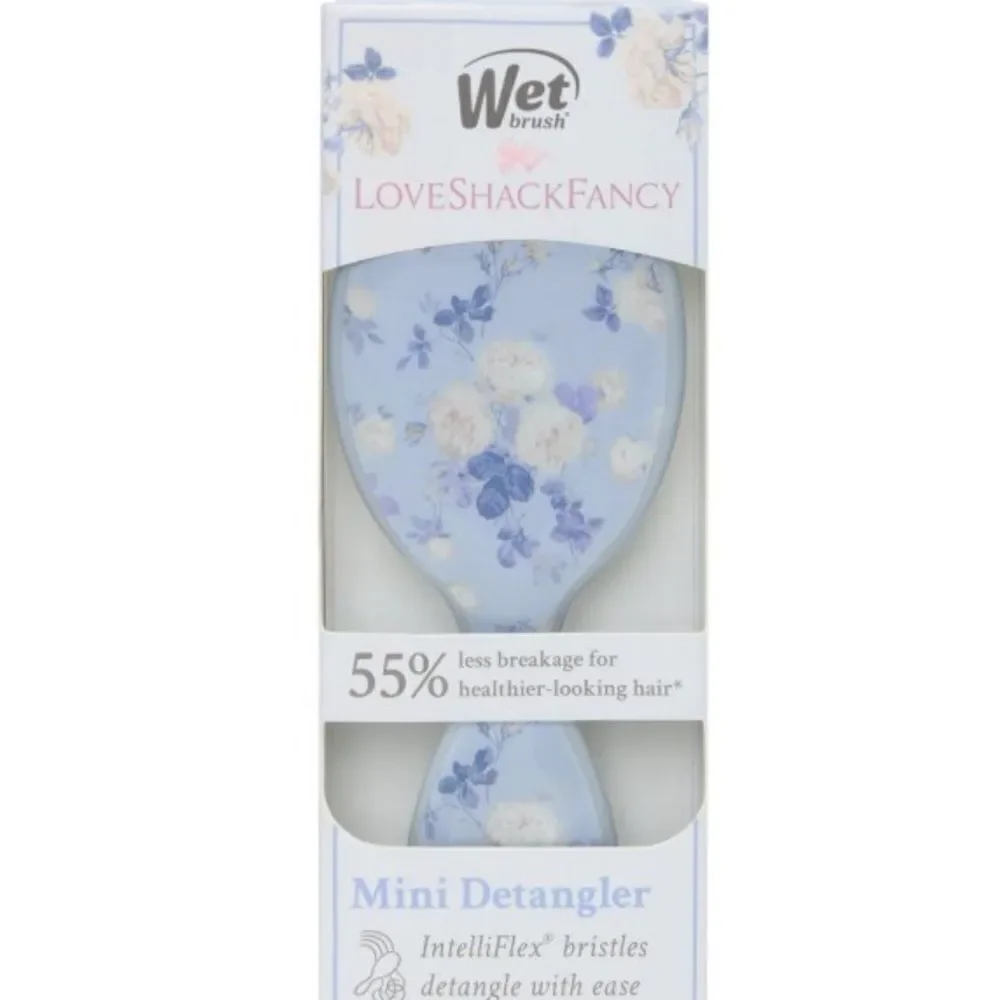 Love Shack Fancy  Paddle Mini Detangler Hair Brush - Everblooming Rosettes